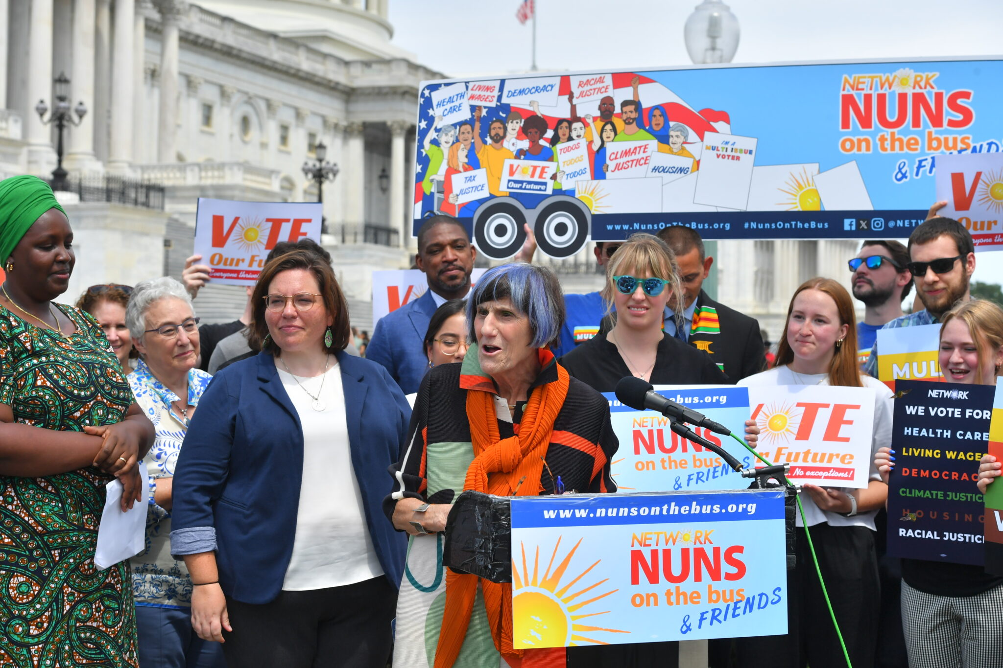 Nuns on the Bus and Friends Press Conference