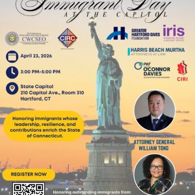 Immigrant Day flyer CT