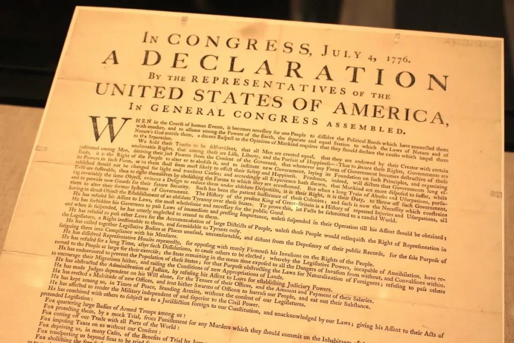 declaration USA