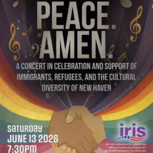 Peace immigrant support concert event flyer information