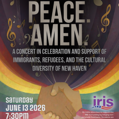 Peace immigrant support concert event flyer information