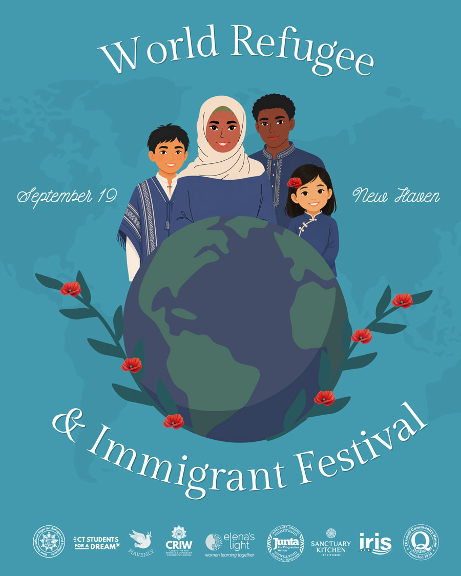 world refugee day flyer