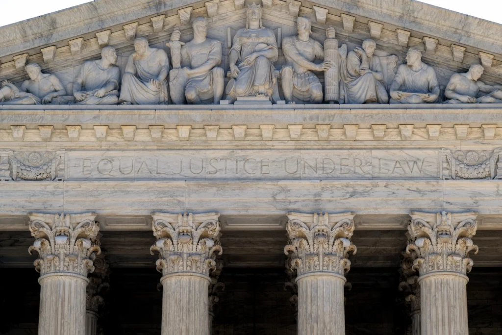 The US Supreme Court in Washington, DC, on June 25, 2026
