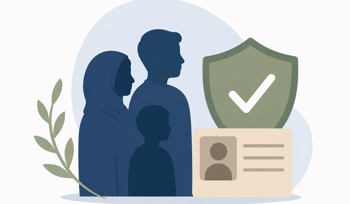 family-graphic-with-passports-secured