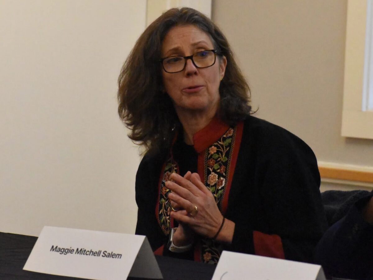 IRIS' Maggie Mitchell Salem: Current immigration landscape is like "wildfires." Credit: Laura Glesby file photo