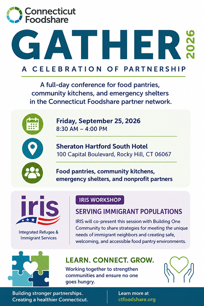 Gather A Celebration of Partnership with IRIS